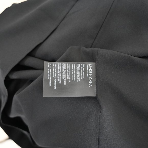 Club Monaco NWT Club Monaco Shaynnah Cold Shoulder Dress in Black | Size 8, 10 - Picture 14 of 15